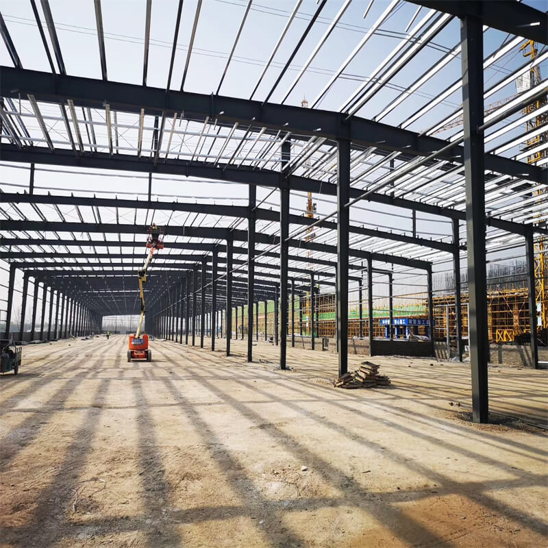 Light Weight Prefabricated Steel Structure Warehouse Building