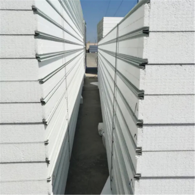 Light Weight Steel Skin Sheet EPS Construction Sandwich Panel 