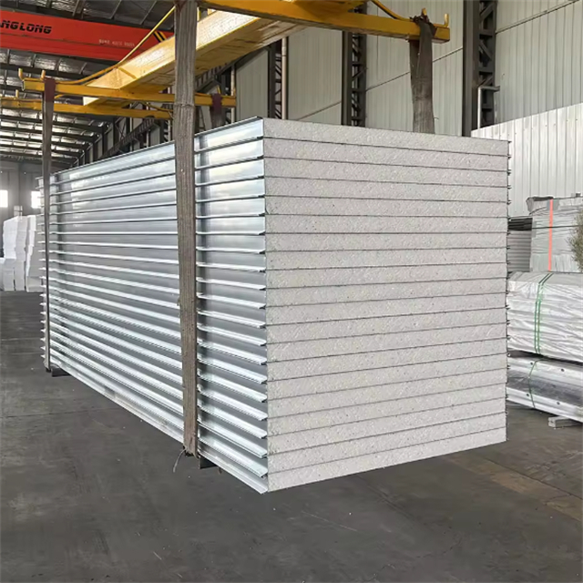 Prefab House Wall Roof Panel EPS Sheet Steel Sandwich Panels