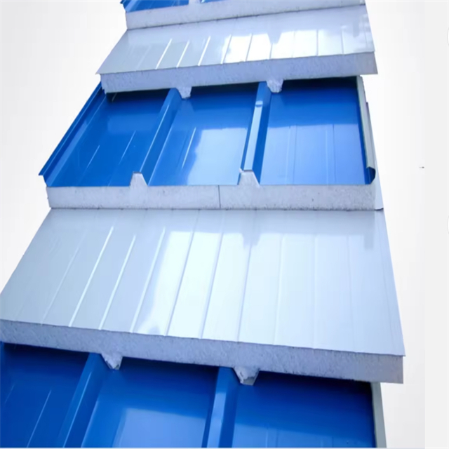 Insulated EPS Roof Sandwich Panel for Steel Structure Building 